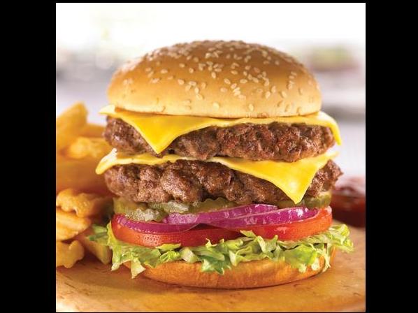 Las 5 peores y 5 mejores hamburguesas - PEOR de Denny´s: Doble cheeseburger